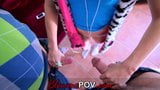 Blow me pov - joven linda apenas 18 adolescentes dando cabeza snapshot 3