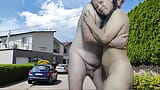 HOT PUBLIC CUMMING STRIPTEASE WITH ADAMANDEVE AND LUPO snapshot 5