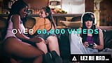 Lez be bad - la entrenadora personal Kayley Gunner se pone dura con un cinturón en la cliente Kendra Sunderland snapshot 1