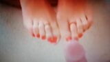 Macsrena, cum on my toes snapshot 1