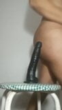 Naughty bitch playing nice with dildo in my ass snapshot 14