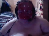 Plump woman on webcam snapshot 1