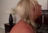 Blondine in Pink, geiler Fick und Sperma schlucken snapshot 13