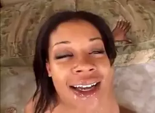 Ebony Pink DP Fuck & Swallow Cum: Cumshot Porn | xHamster