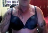 Mature older men wearing bras compilation. Crossdresser step dad snapshot 4