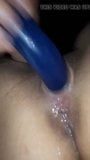 Bbw Closeup creamy chubby pussy orgasm squirt- MC snapshot 3