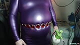 Raven Belted Purple Dress INflation snapshot 16