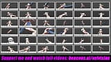 Vtuber Gura - 全裸性感舞蹈（3D 成人动漫） snapshot 10