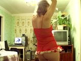 Lyudochka seduces her lover with naked dancing snapshot 3