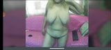 Nude granny flashes saggy tits snapshot 5