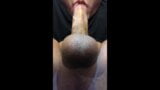 Selfsuck own cock (v5) with cum in mouth and pulsating balls snapshot 7