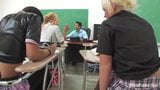 Horny schoolgirl Shyla fucks her teacher snapshot 3