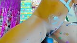 Birthday party, cake, confetti and refresh in my ass  masturbation loveee snapshot 12