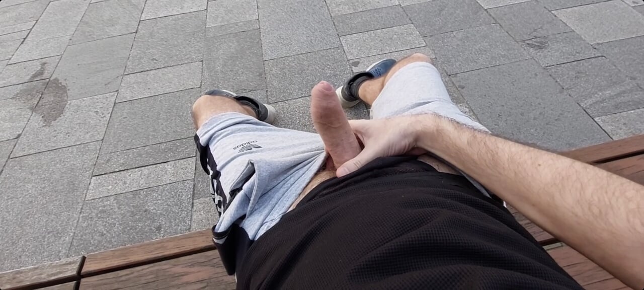Public jerking and cum in new park | xHamster