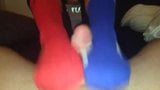 Wifey sockjob khổng lồ cumshot snapshot 2