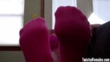 I want to rub my soft socks on your hard cock – JOI snapshot 6