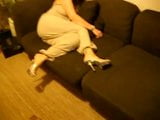Mature French Woman Sexy Wrinkled Soles snapshot 11