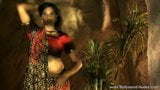 Brunette Goddess From India Dances snapshot 9