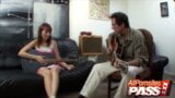 Redhead Delia Darling Learns Guitar And Oral Sex snapshot 1