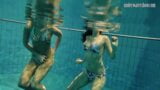 Incredibly sexy and perfect underwater teens snapshot 5