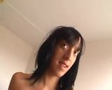 Menina de cabelo preto diversão anal snapshot 20