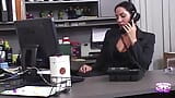 Smoking hot boss finds her employees pussy eating talents more tahn adeqate snapshot 1