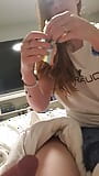 Sucking the Candy From Tushytech Cock snapshot 2