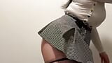 Come and check under my skirt snapshot 14