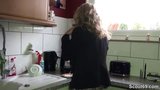 Geile Deutsche MILF mit Mega Titten fickt mit ihrem Chef snapshot 3