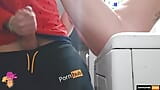 johnholmesjunior fucks Michaela McKenzies pussy ontop dryer in front of husband snapshot 5