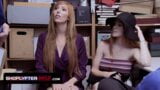 Gorgeous redhead Lauren Phillips – banging thief in foursome snapshot 8