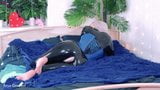 Latex Rubber Pussy Masturbation Fetish Video snapshot 7