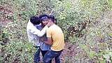 Indian Threesome Gay - After a long time, all three of us friends got together and went to the forest and had a lot of fun. snapshot 3