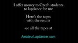 Sexy czech step mum does strip and lapdances snapshot 1