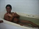 Tamil step mom showers in front of husband snapshot 4