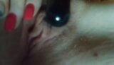 Esposa do meu colega - orgasmo de buceta em close-up snapshot 7