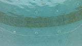 Tanga azul pura na piscina snapshot 1