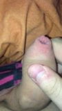 Playing with my precum snapshot 3