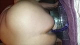 Bbw spuit thuis op haar dildo snapshot 8