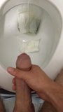 uncut cock cum at work snapshot 3