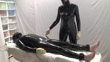 Mrs. Dominatrix and her experiments on a slave. 2 angles snapshot 9