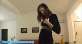 Striptease and lapdance by cute 18yo czech student snapshot 7