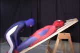 amzzing fetish sex in lycra with super hero mastrurbation snapshot 3