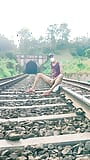 Nude on railway track sexy tall men snapshot 6