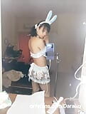 Sissy crossdresser solo bunny snapshot 9