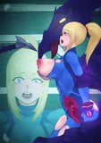 Ridley baise Samus Aran. l'animation. metroid snapshot 6