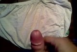 creamed white panties snapshot 3