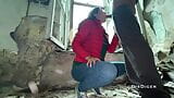 Hard fucked girlfriend in a scary abandoned house snapshot 6