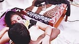 Stiefmoeder deelt bed met stiefzoon en ondeugende stiefzoon neukt haar hard - Hindi-audio snapshot 3