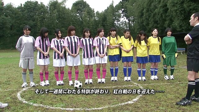 Football training in Asia turns into hardcore sex orgy